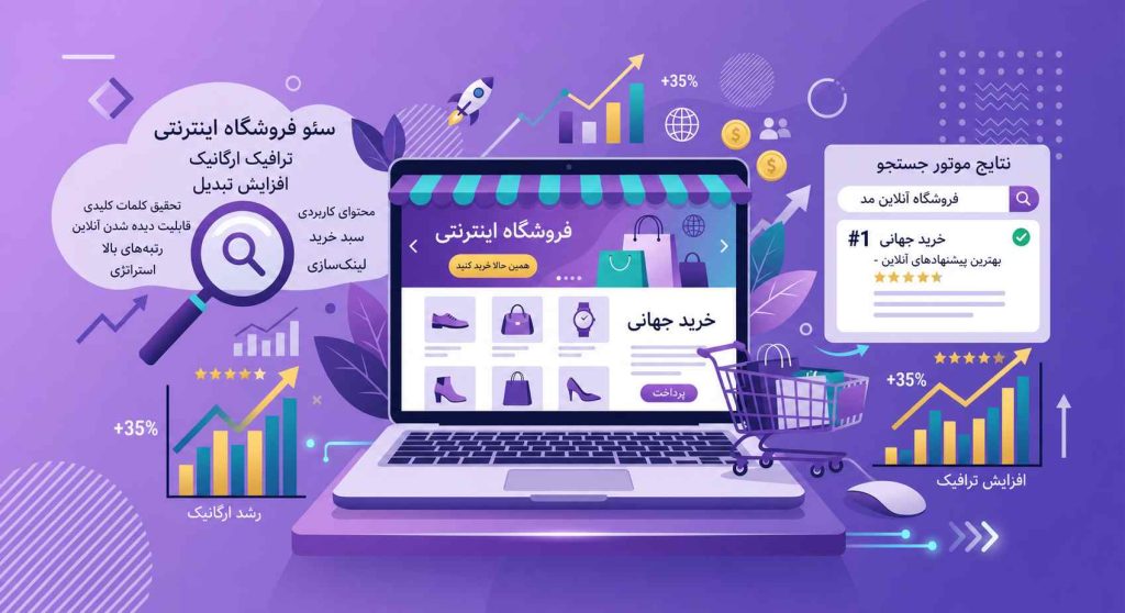 سئو سایت فروشگاهی و افزایش فروش آنلاین