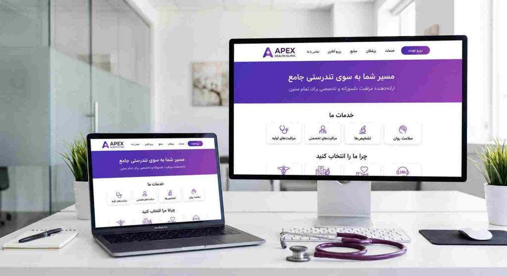 طراحی سایت پزشکی؛ چطور بیماران قبل از تماس، شما را انتخاب می‌کنند!